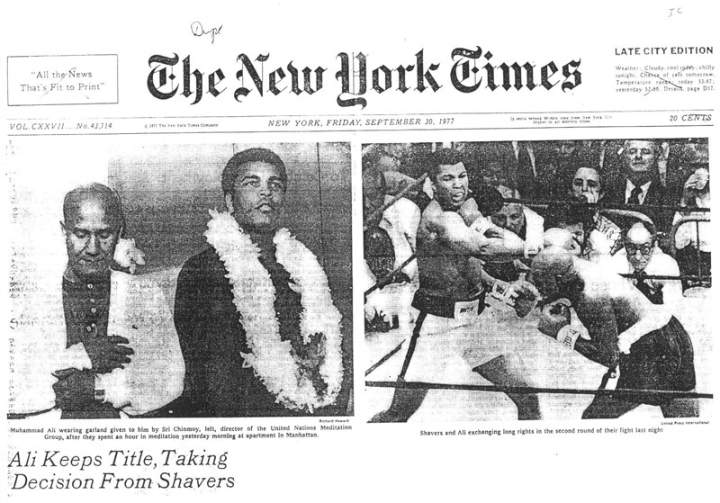 These photos were published in the New York Times, the day after the meeting.