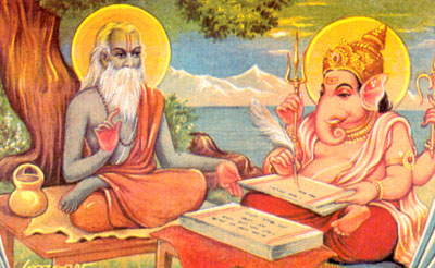 Vyasa dicta el Mahabharata